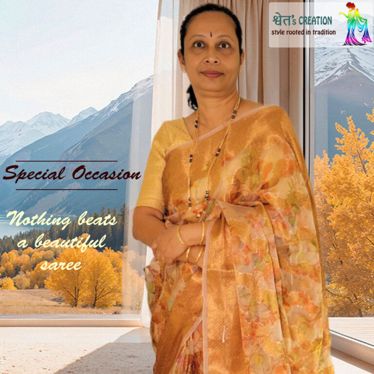 For that special occasion - nothing beats a beautiful saree